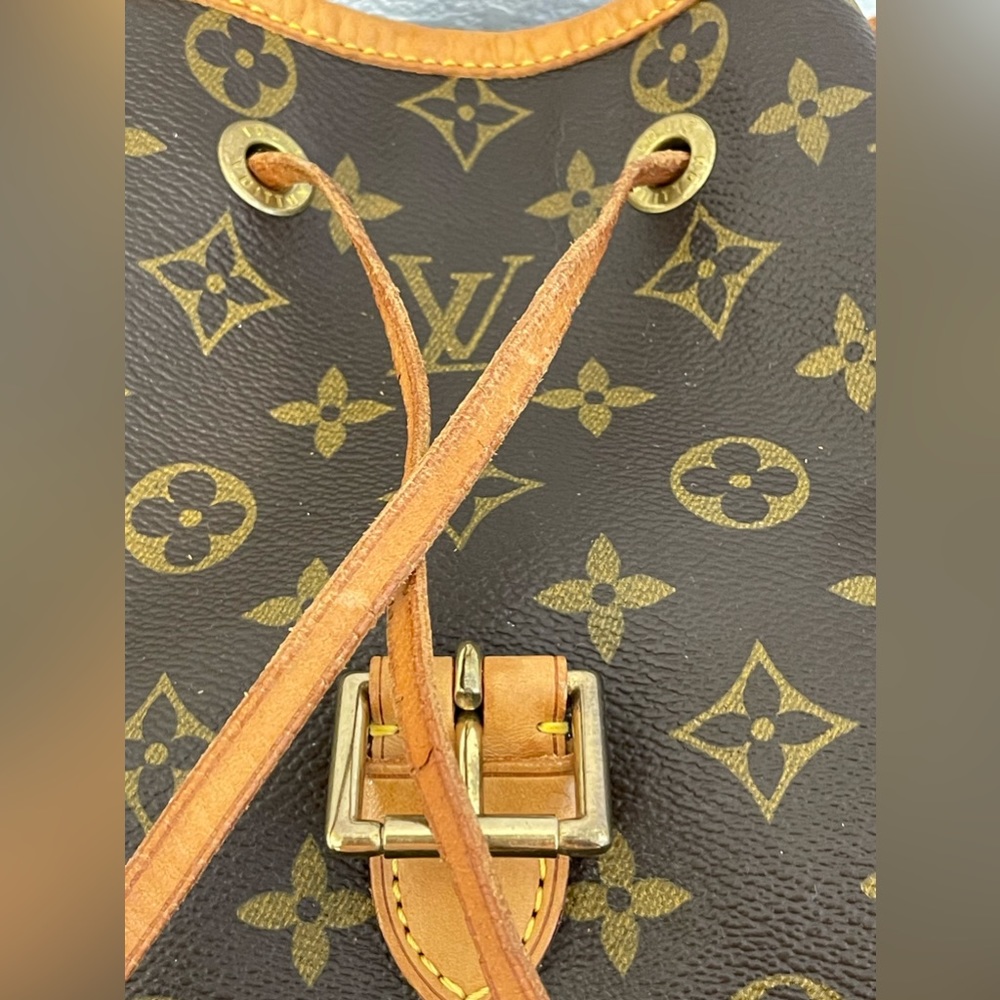 06. Louis Vuitton Montsouris leather backpack GM - Picture 15 of 16
